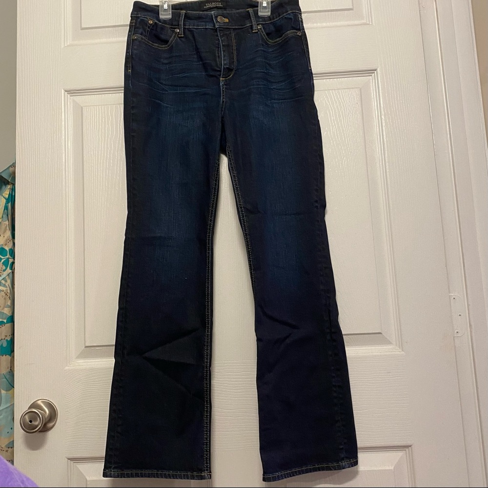 Talbots Petite size 10 Dark-Wash Bootcut Jeans